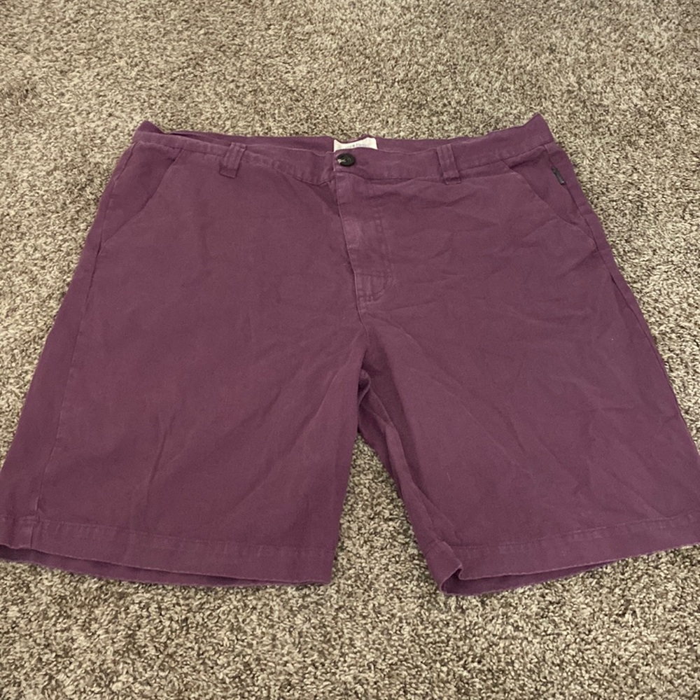 Threads 4 thought - Mens shorts- purple size 36- worn
